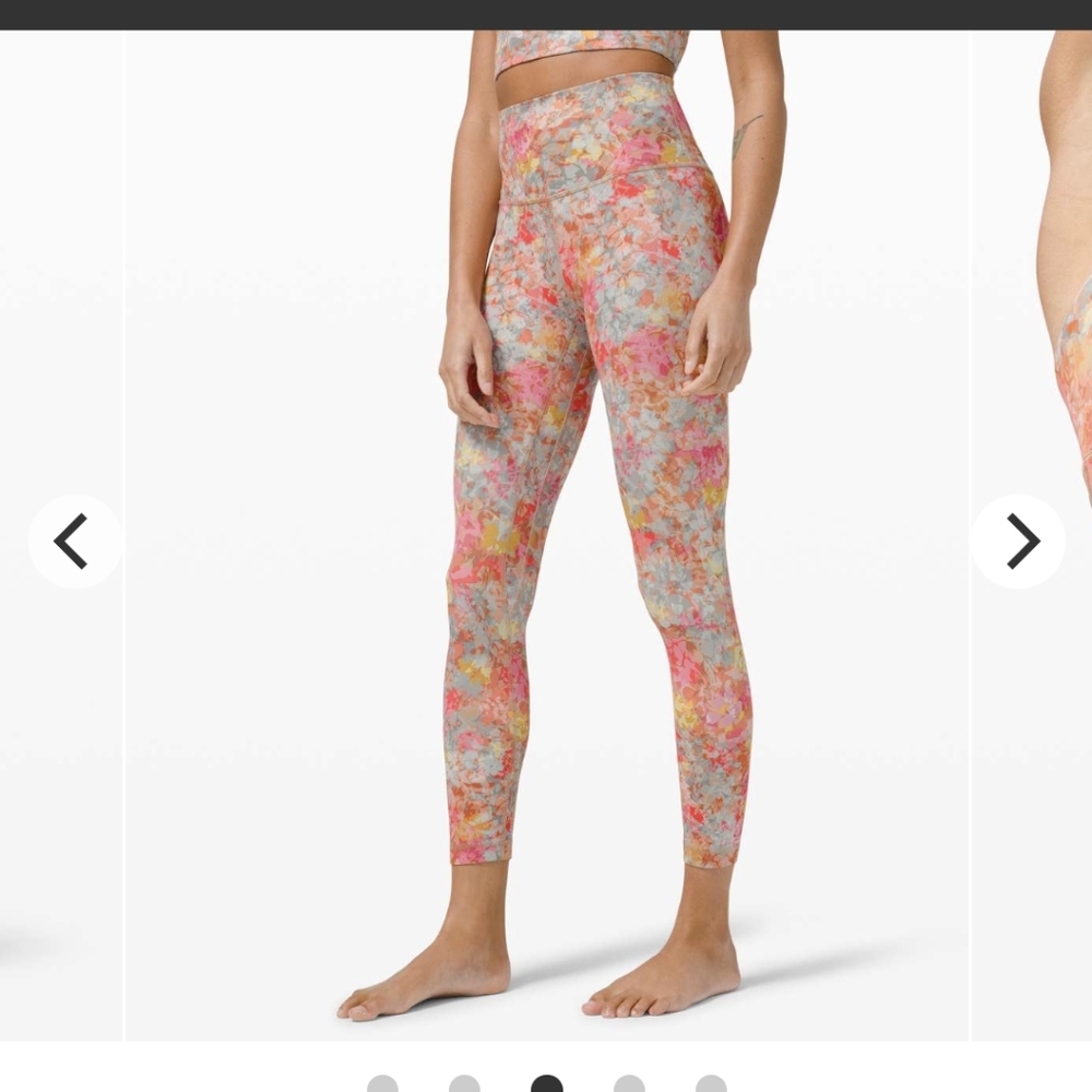 Lululemon Align Hr Pant With Pockets 25" Inflores… - image 1